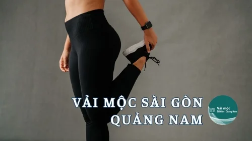 ỨNG DỤNG CỦA VẢI THUN TRONG QUẦN LEGGING THỂ THAO